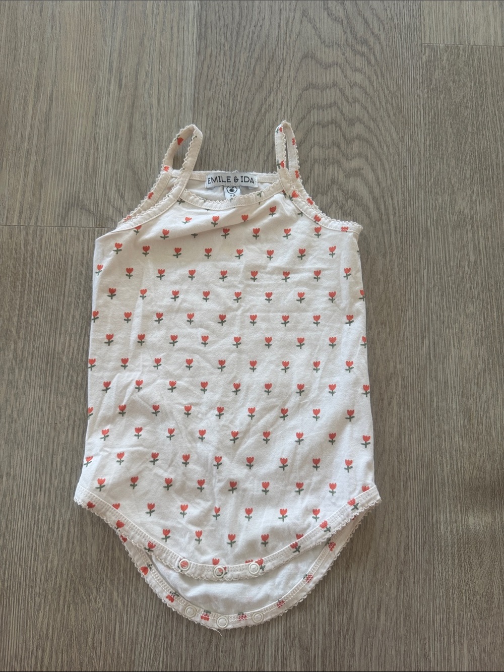 Emile et Ida Baby Girls' Floral One-Piece